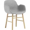 Normann Copenhagen Form armchair, oak - Synergy 16