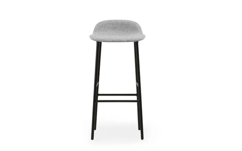 Normann Copenhagen Form bar stool, 75 cm, black steel - Synergy 16