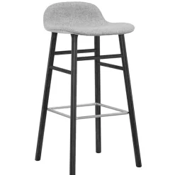 Normann Copenhagen Form bar stool, 75 cm, black oak - Synergy 16