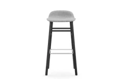 Normann Copenhagen Form bar stool, 75 cm, black oak - Synergy 16