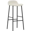 Normann Copenhagen Form bar stool, 75 cm, black steel - Main Line Flax 20