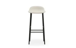 Normann Copenhagen Form bar stool, 75 cm, black steel - Main Line Flax 20
