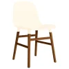 Normann Copenhagen Form chair, cream - walnut
