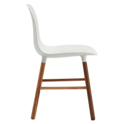 Normann Copenhagen Form chair, white - walnut