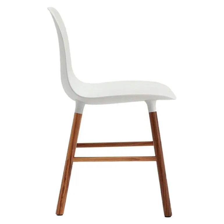 Normann Copenhagen Form chair, white - walnut