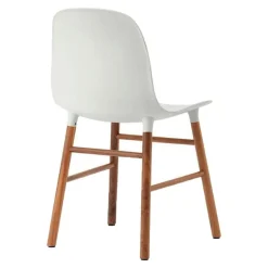 Normann Copenhagen Form chair, white - walnut