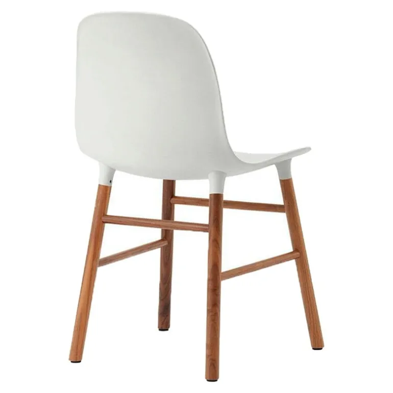 Normann Copenhagen Form chair, white - walnut