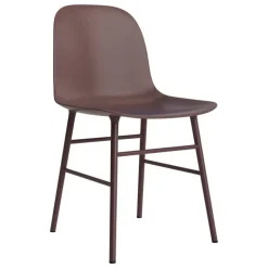 Normann Copenhagen Form chair, brown steel - brown