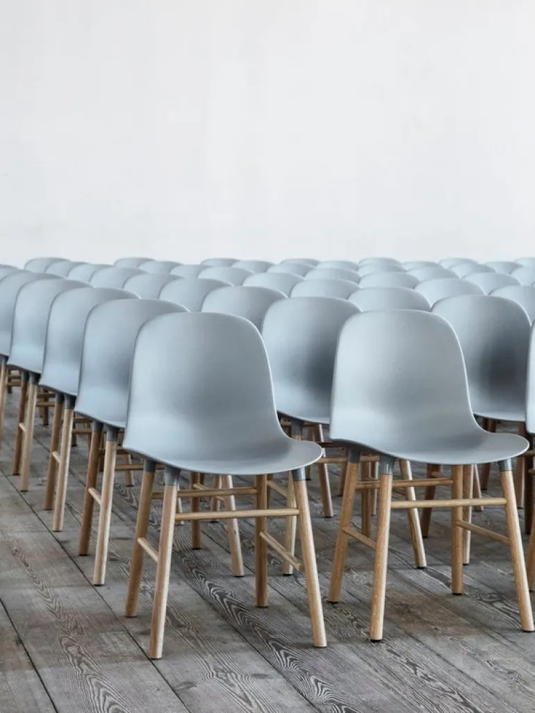 Normann Copenhagen Form chair, grey - oak