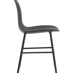 Normann Copenhagen Form chair, black steel - black