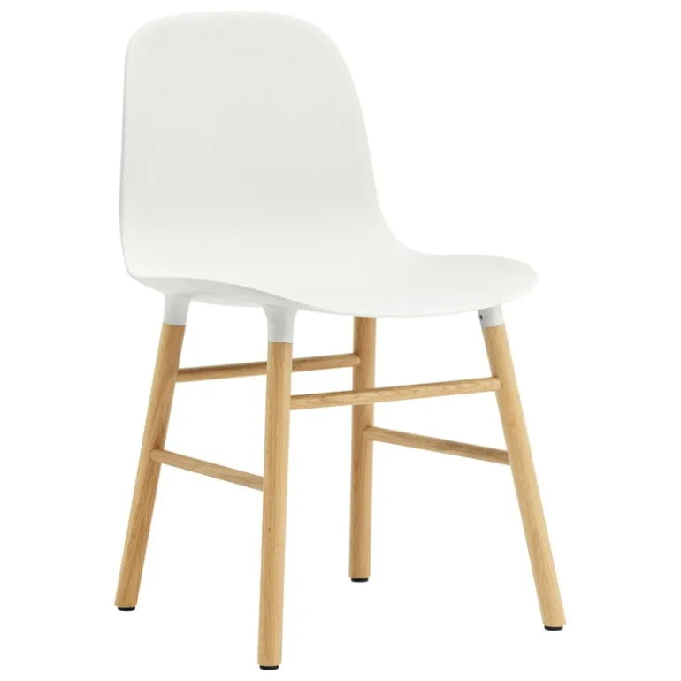 Normann Copenhagen Form chair, white - oak