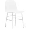 Normann Copenhagen Form chair, white steel - white