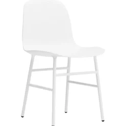 Normann Copenhagen Form chair, white steel - white