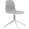 Normann Copenhagen Form Swivel 4L chair, aluminium - Synergy 16