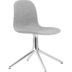 Normann Copenhagen Form Swivel 4L chair, aluminium - Synergy 16