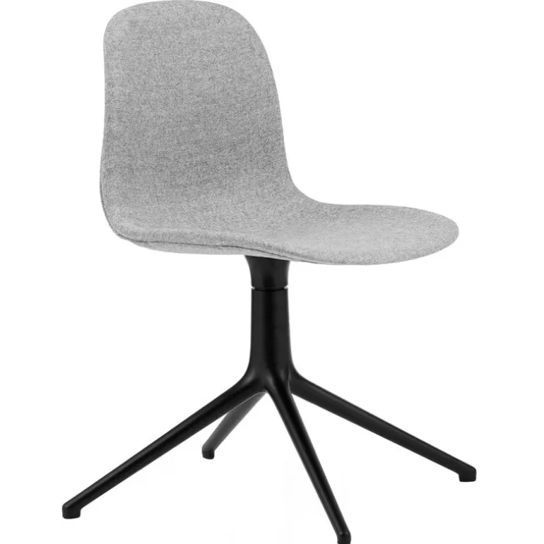 Normann Copenhagen Form Swivel 4L chair, black - Synergy 16