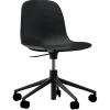 Normann Copenhagen Form Swivel 5W Gaslift chair, black
