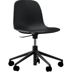 Normann Copenhagen Form Swivel 5W Gaslift chair, black