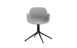 Normann Copenhagen Form Swivel 4L armchair, black - Synergy 16