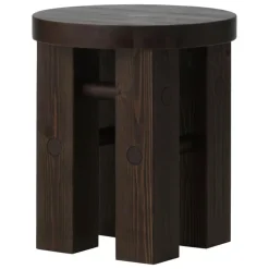 Normann Copenhagen Fyr stool, dark brown