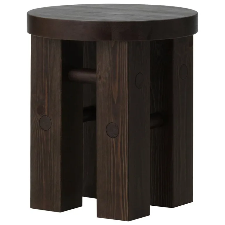 Normann Copenhagen Fyr stool, dark brown