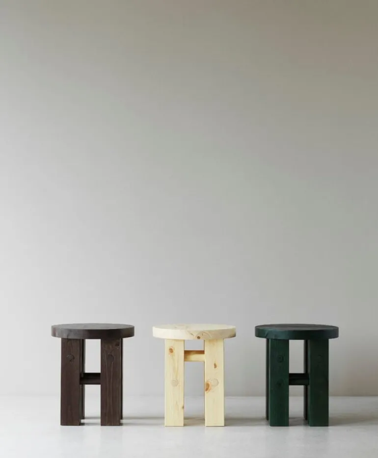 Normann Copenhagen Fyr stool, pine