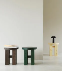 Normann Copenhagen Fyr stool, pine