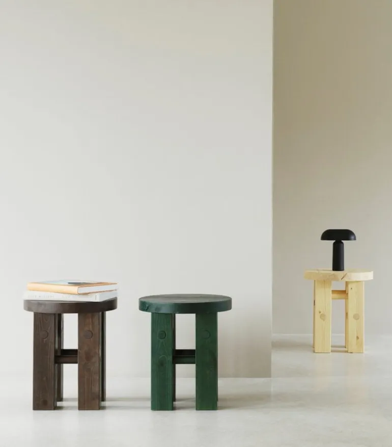 Normann Copenhagen Fyr stool, pine