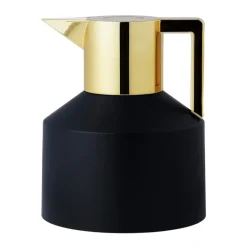 Normann Copenhagen Geo vacuum jug, black - gold