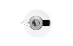 Normann Copenhagen Geo vacuum jug, white - silver