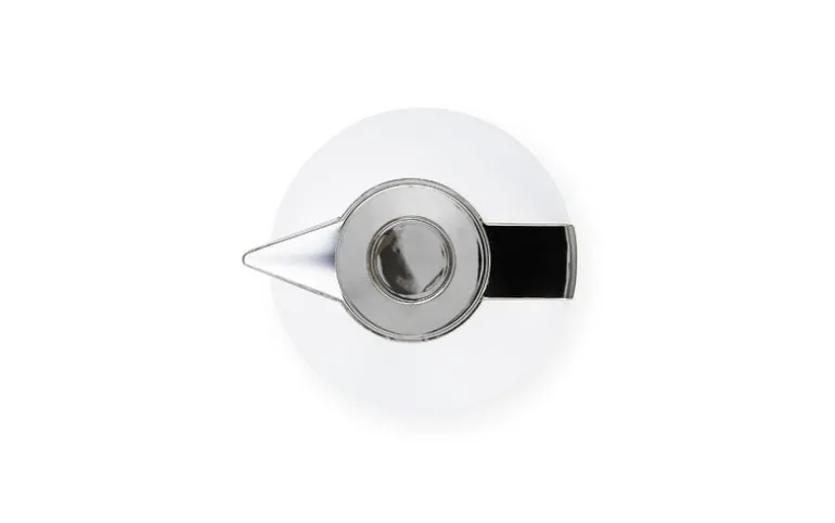 Normann Copenhagen Geo vacuum jug, white - silver