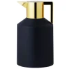 Normann Copenhagen Geo vacuum jug 1,5 L, black - gold