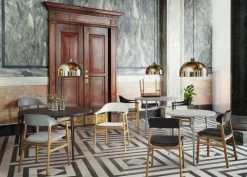 Normann Copenhagen Herit armchair, oak - white