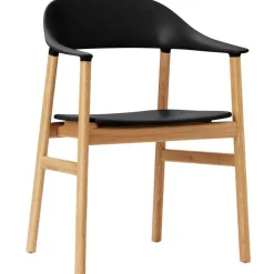 Normann Copenhagen Herit armchair, oak - black