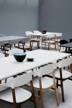 Normann Copenhagen Herit armchair, smoked oak - white