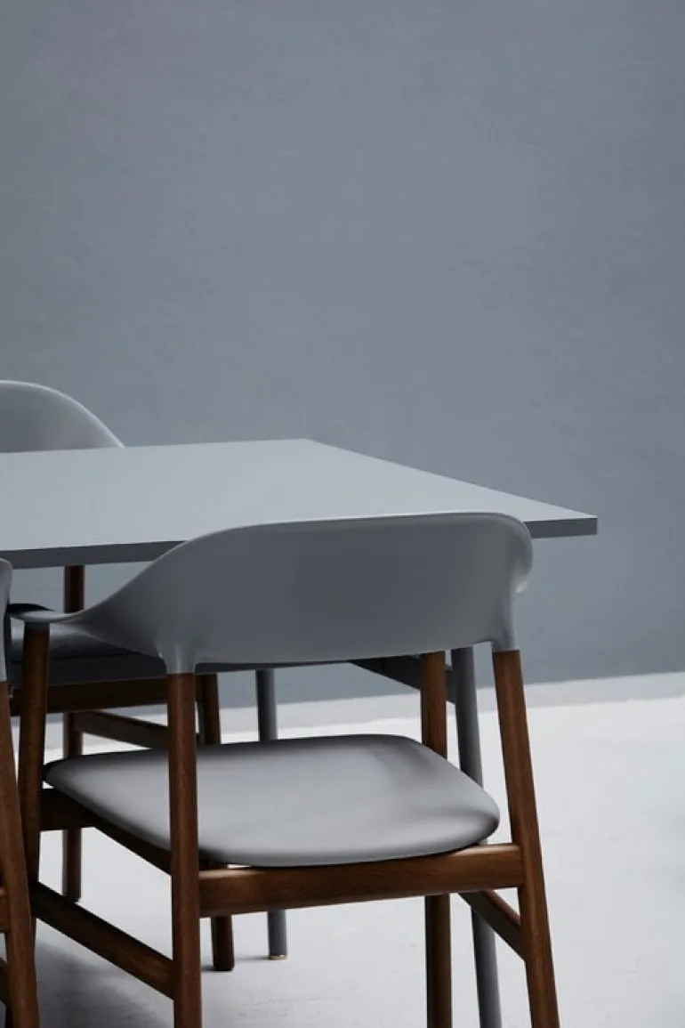 Normann Copenhagen Herit armchair, smoked oak - grey