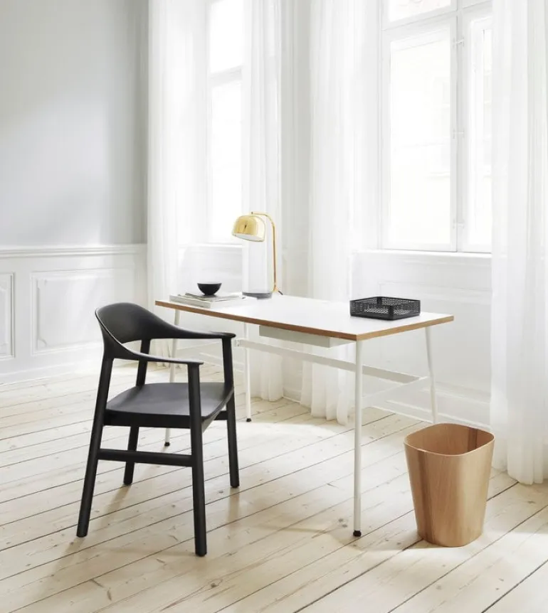 Normann Copenhagen Herit armchair, black oak - black