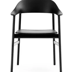 Normann Copenhagen Herit armchair, black oak - black