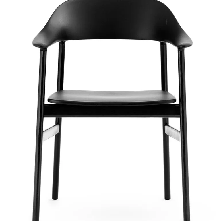 Normann Copenhagen Herit armchair, black oak - black