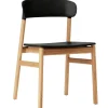 Normann Copenhagen Herit chair,  oak - black