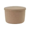 Normann Copenhagen Hide storage pouf, small, sand