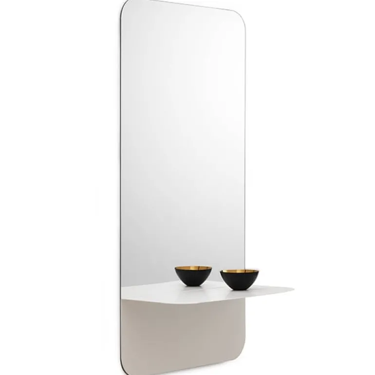 Normann Copenhagen Horizon mirror vertical, white