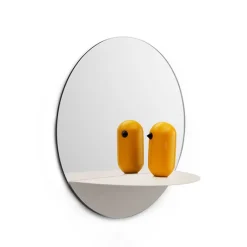 Normann Copenhagen Horizon mirror round, white