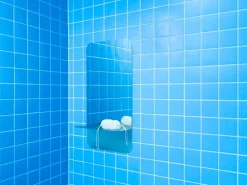 Normann Copenhagen Horizon mirror, vertical, stainless steel