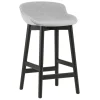 Normann Copenhagen Hyg bar stool, 65 cm, black oak - Synergy 16