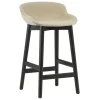 Normann Copenhagen Hyg bar stool, 65 cm, black oak - Main Line Flax 20