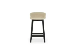 Normann Copenhagen Hyg bar stool, 65 cm, black oak - Main Line Flax 20
