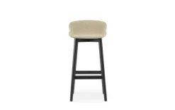 Normann Copenhagen Hyg bar stool, 75 cm, black oak - Main Line Flax 20