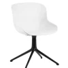 Normann Copenhagen Hyg chair, swivel, black - white