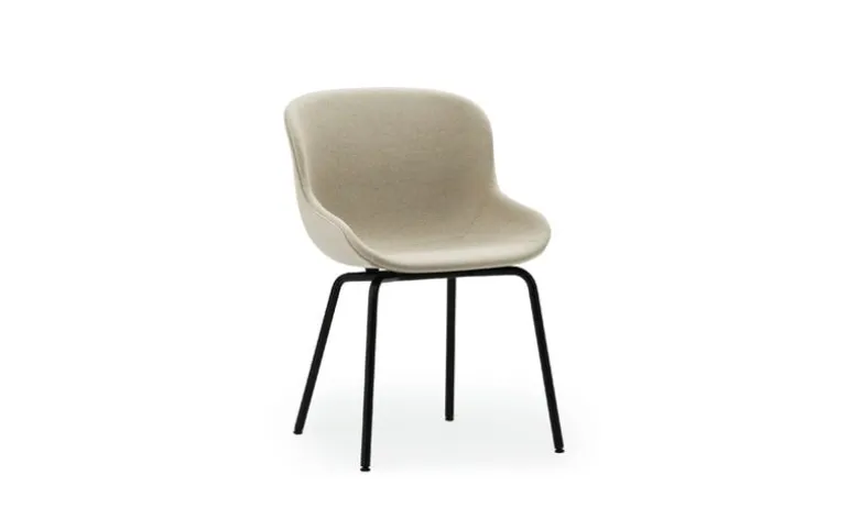 Normann Copenhagen Hyg chair, black steel - Main Line Flax 20
